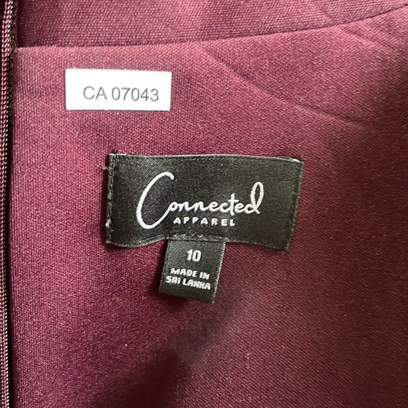 Connected Apparel Burgundy Jumpsuit - Picture 13 of 16